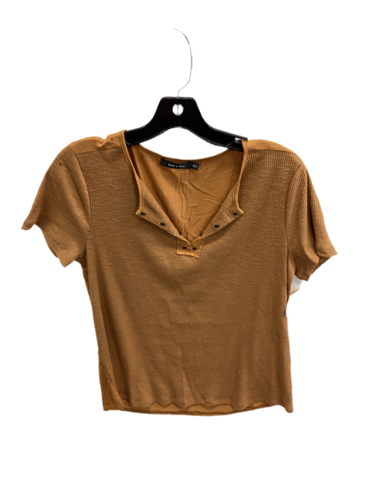 Top Ss By Doe & Rae In Yellow, Size:L