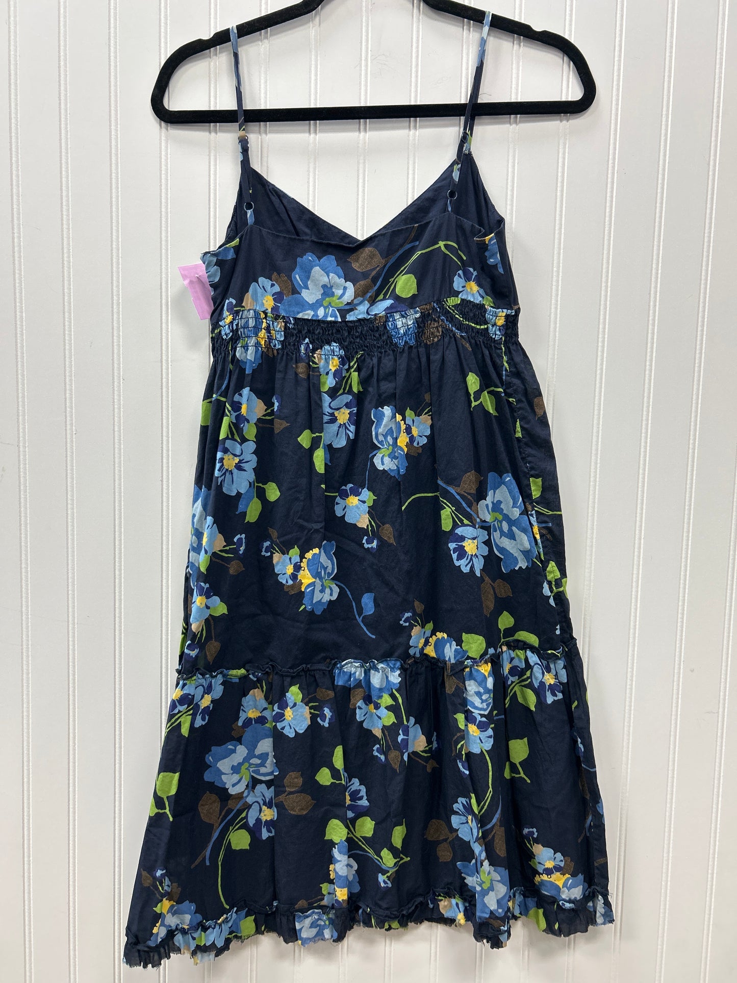 Dress Casual Midi By Loft In Navy, Size:0