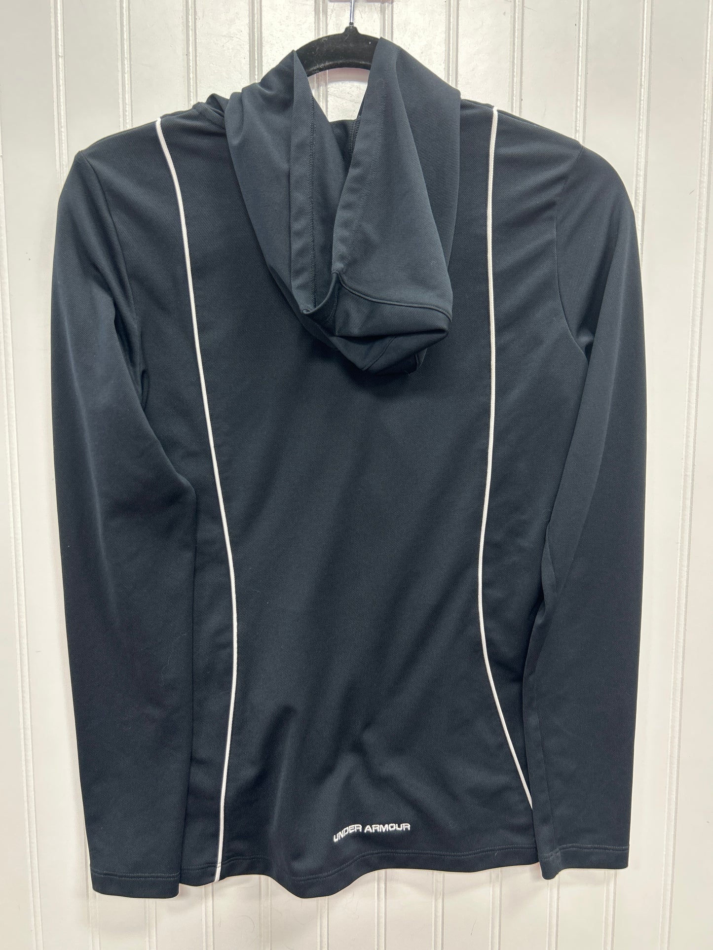 Athletic Top Ls Hoodie By Under Armour In Black, Size:S