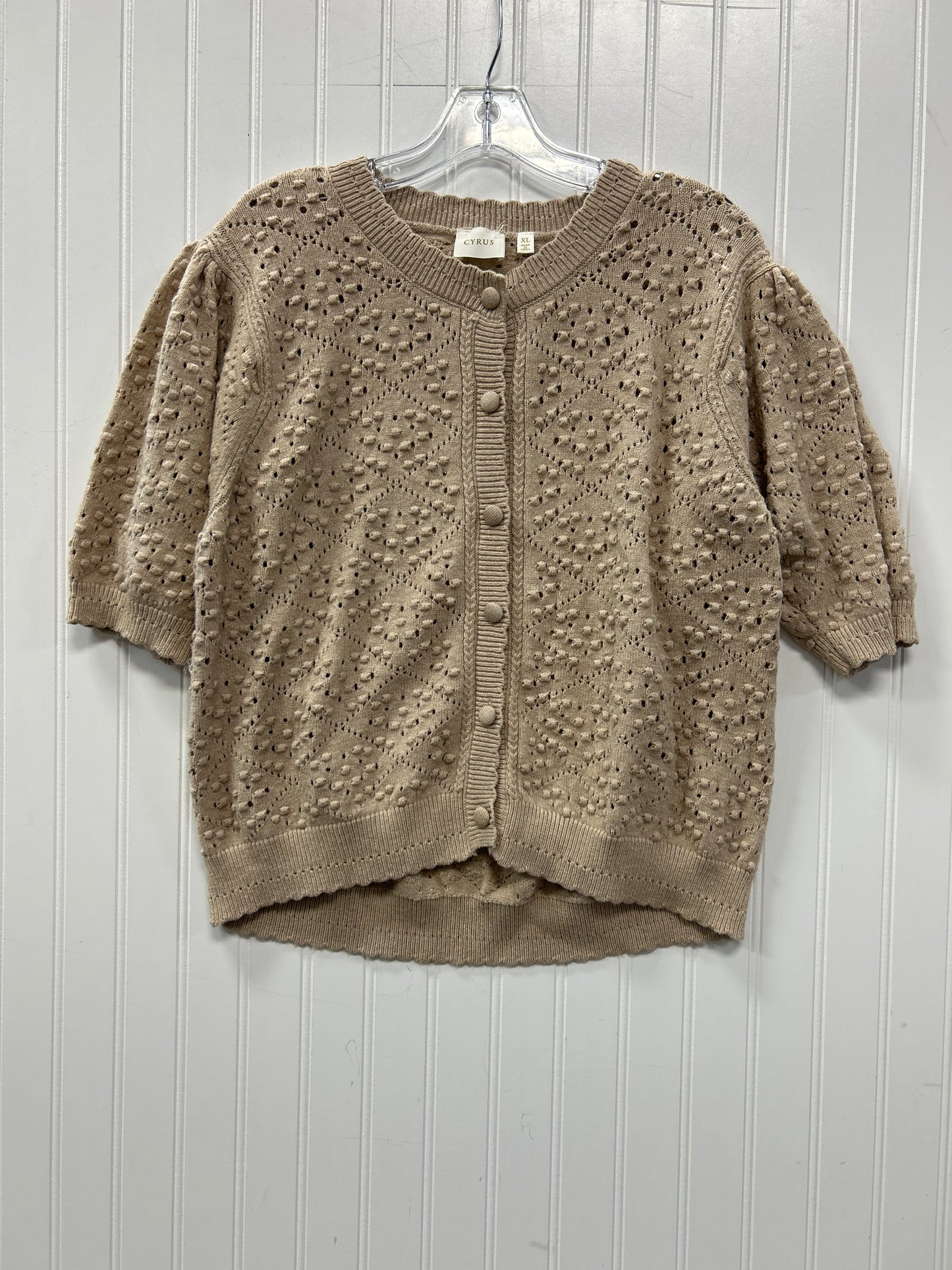 Top Ss By Cyrus In Tan, Size:Xl