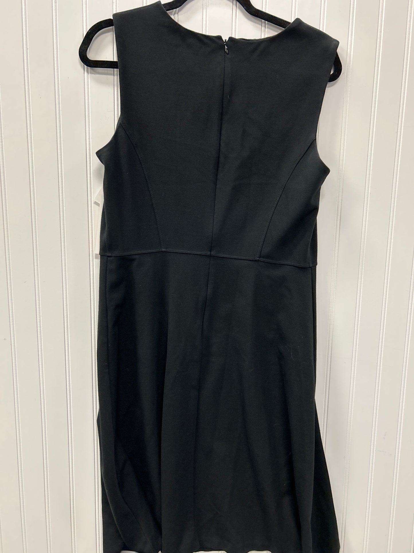 Dress Casual Midi By Talbots In Black, Size:10