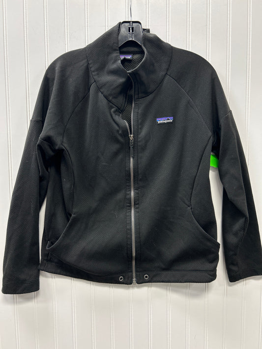 Athletic Jacket By Patagonia In Black, Size:S
