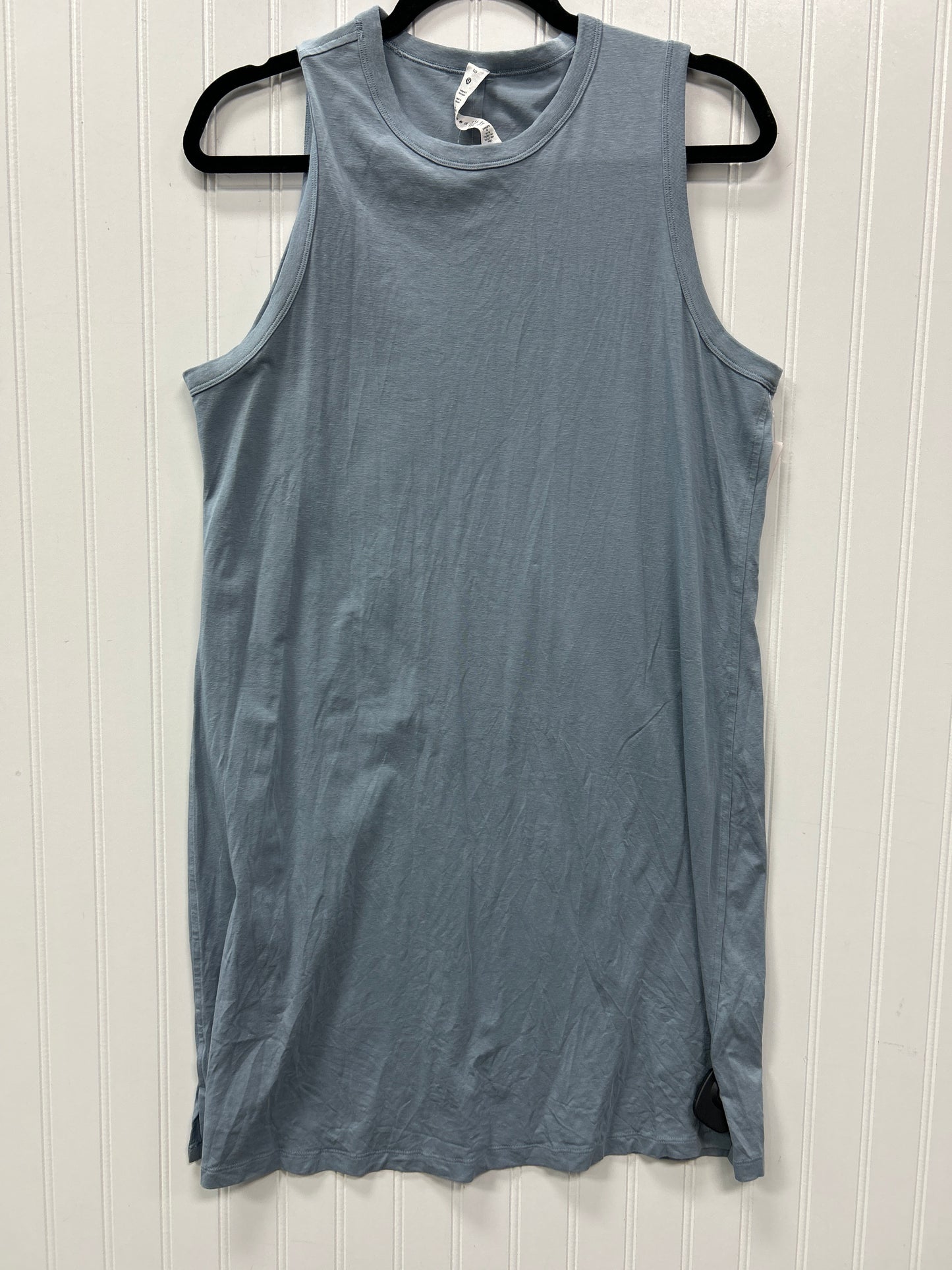 Athletic Dress By Lululemon In Blue, Size:10