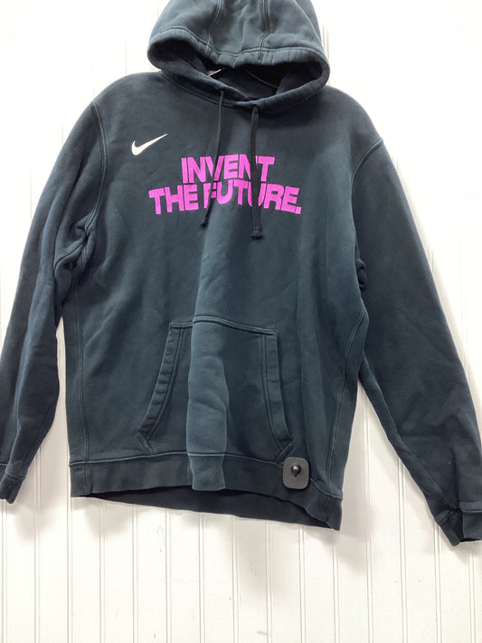 Sweatshirt Hoodie By Nike Apparel In Black, Size:M