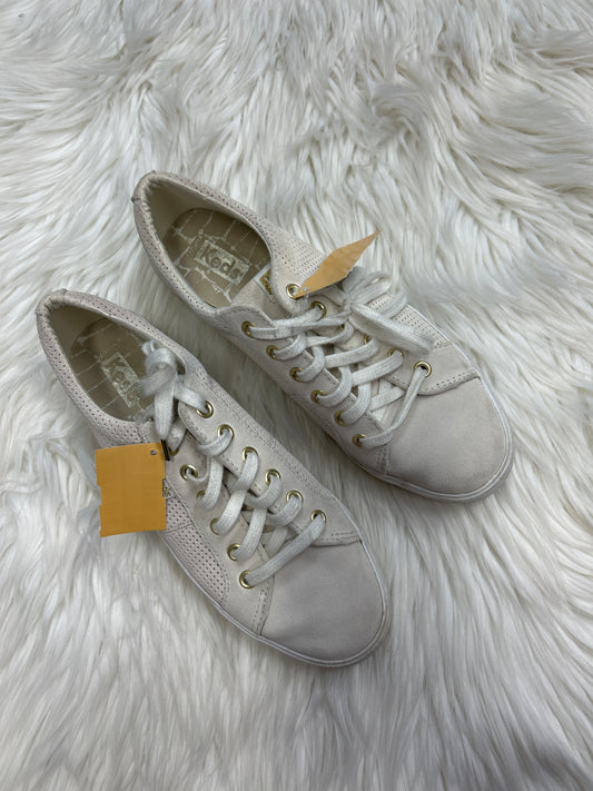 Shoes Sneakers By Keds In Cream, Size:8.5