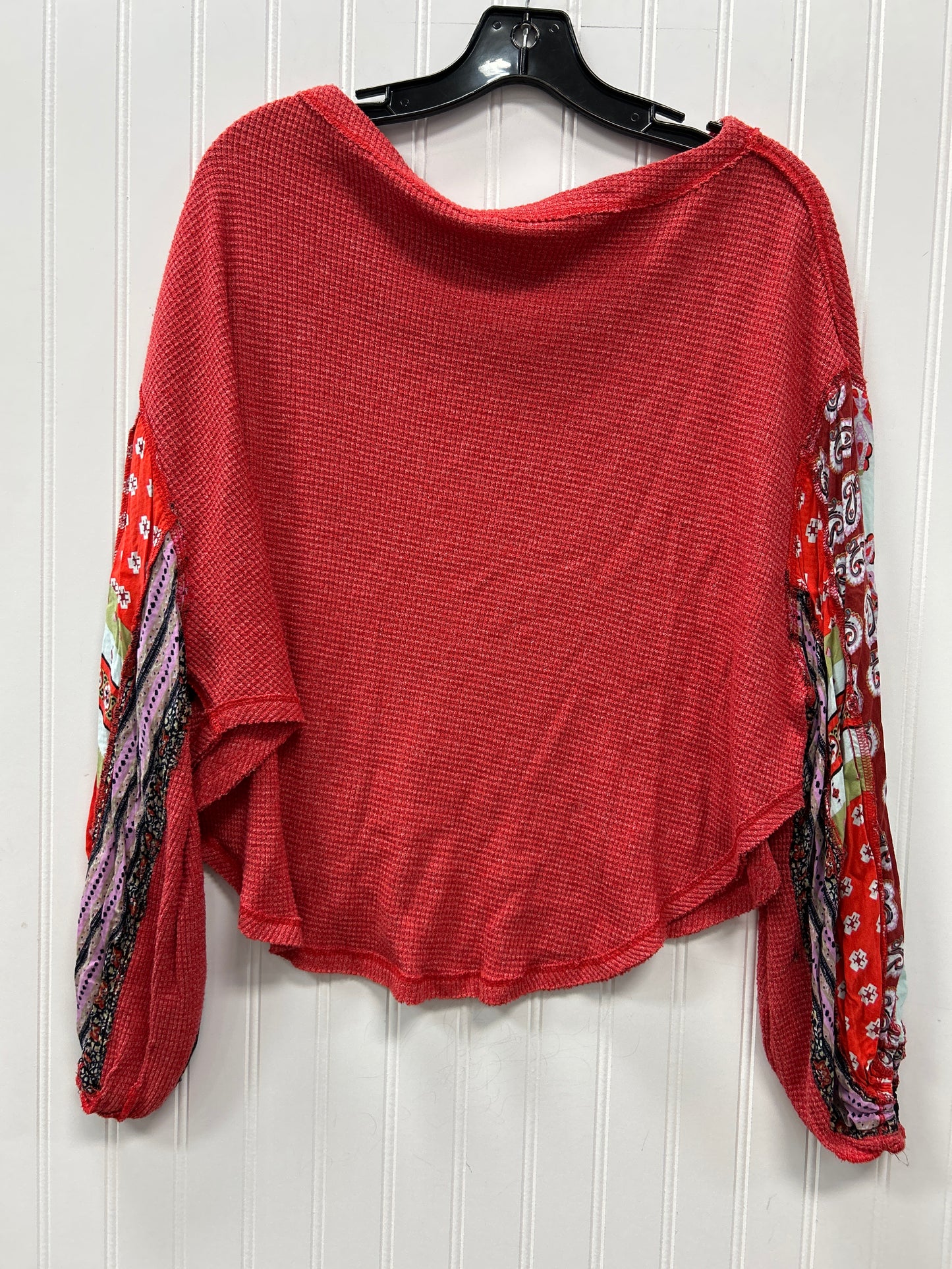 Top Ls By We The Free In Red, Size:Xs