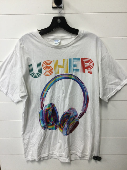 Top Ss By Clothes Mentor In White, Size:L