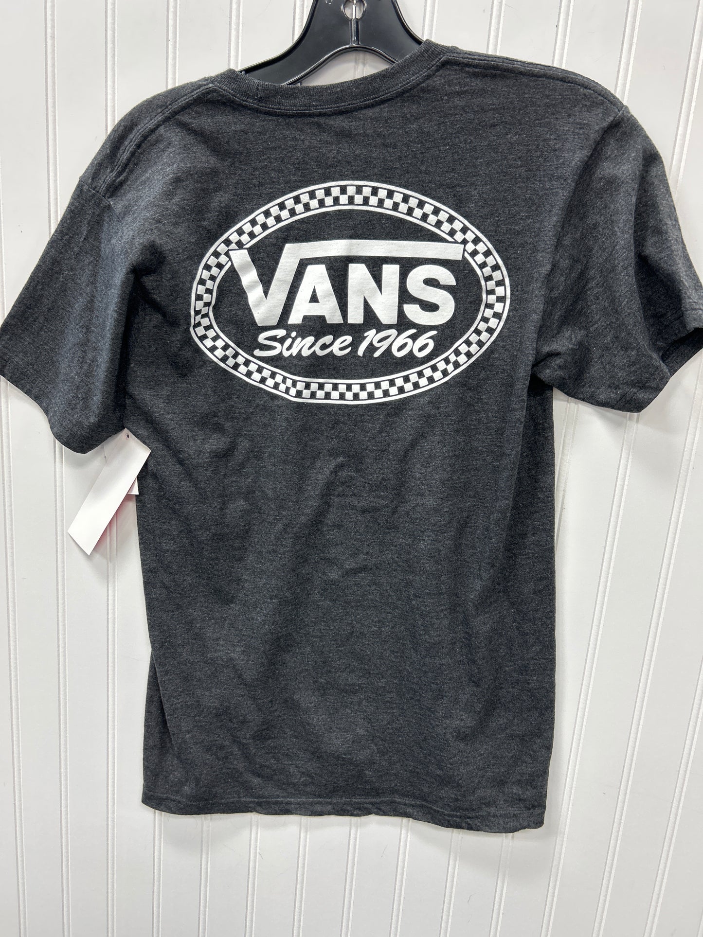 Top Ss By Vans In Grey, Size:S