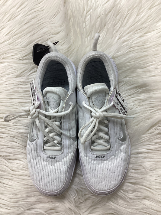Shoes Athletic By Nike In White, Size:8
