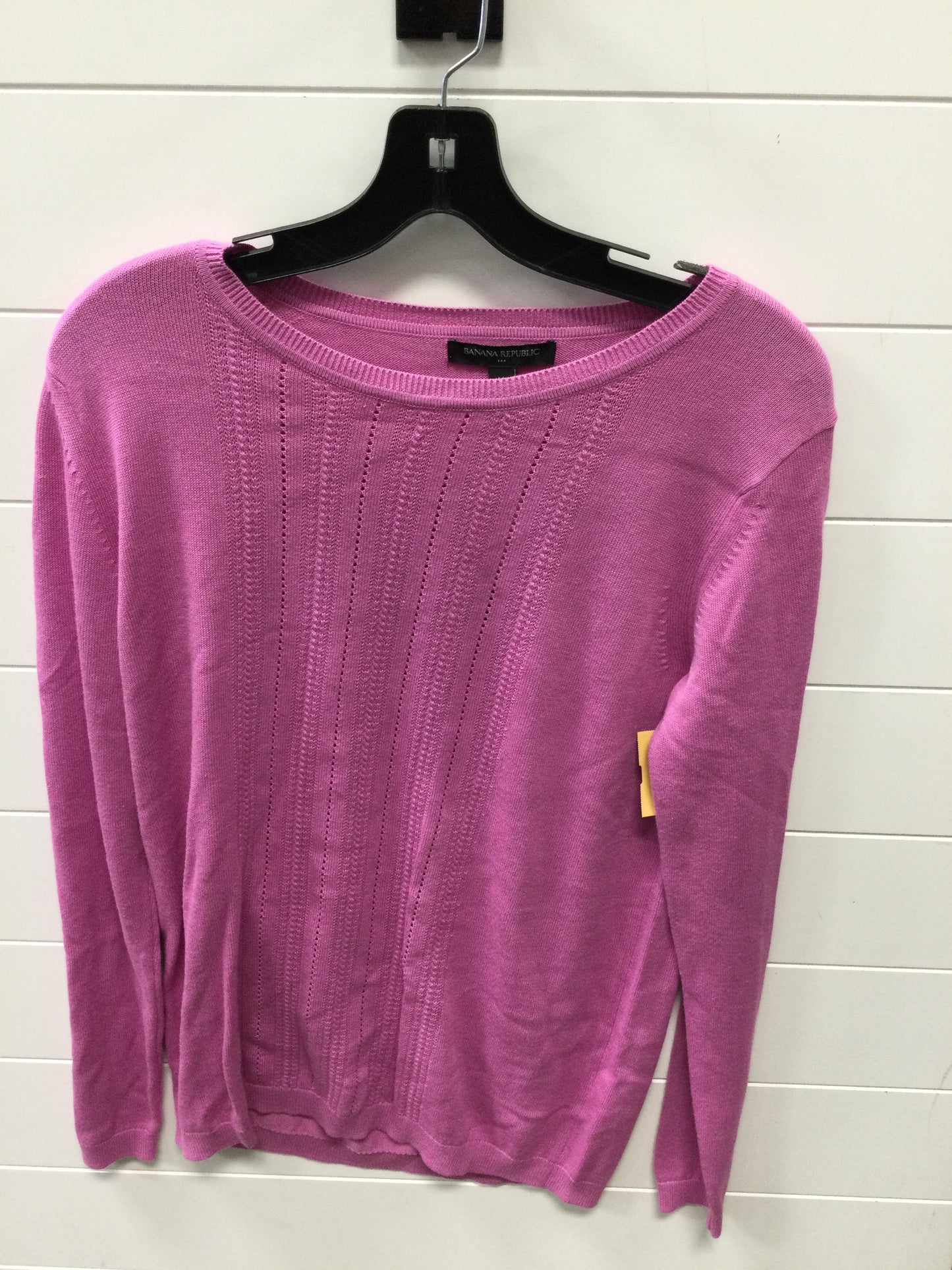 Sweater By Banana Republic In Pink, Size:M
