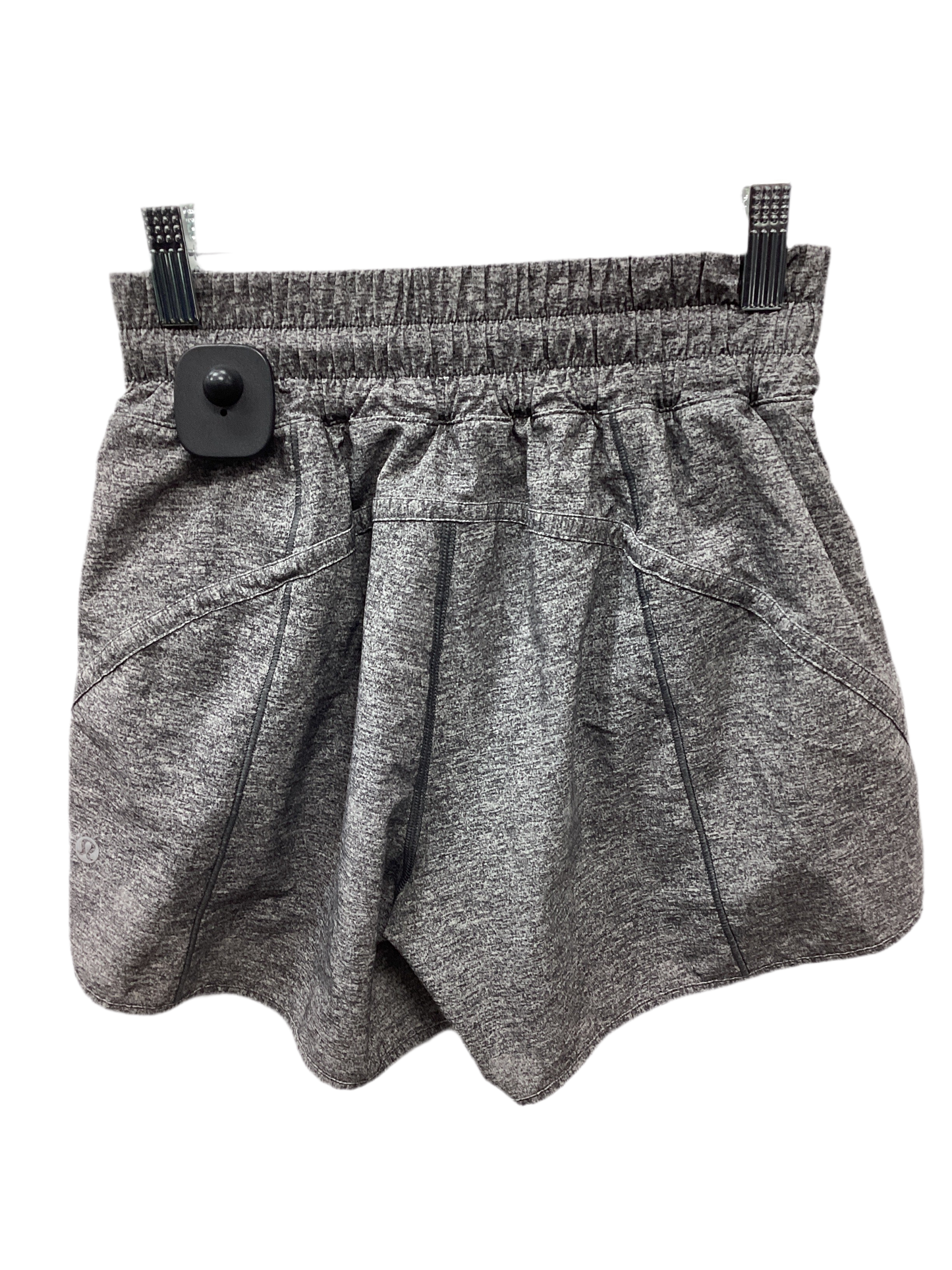 Athletic Shorts By Lululemon In Grey, Size:4