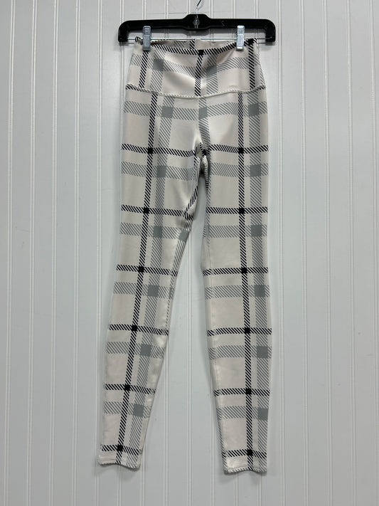 Athletic Leggings By Alo In White, Size:M