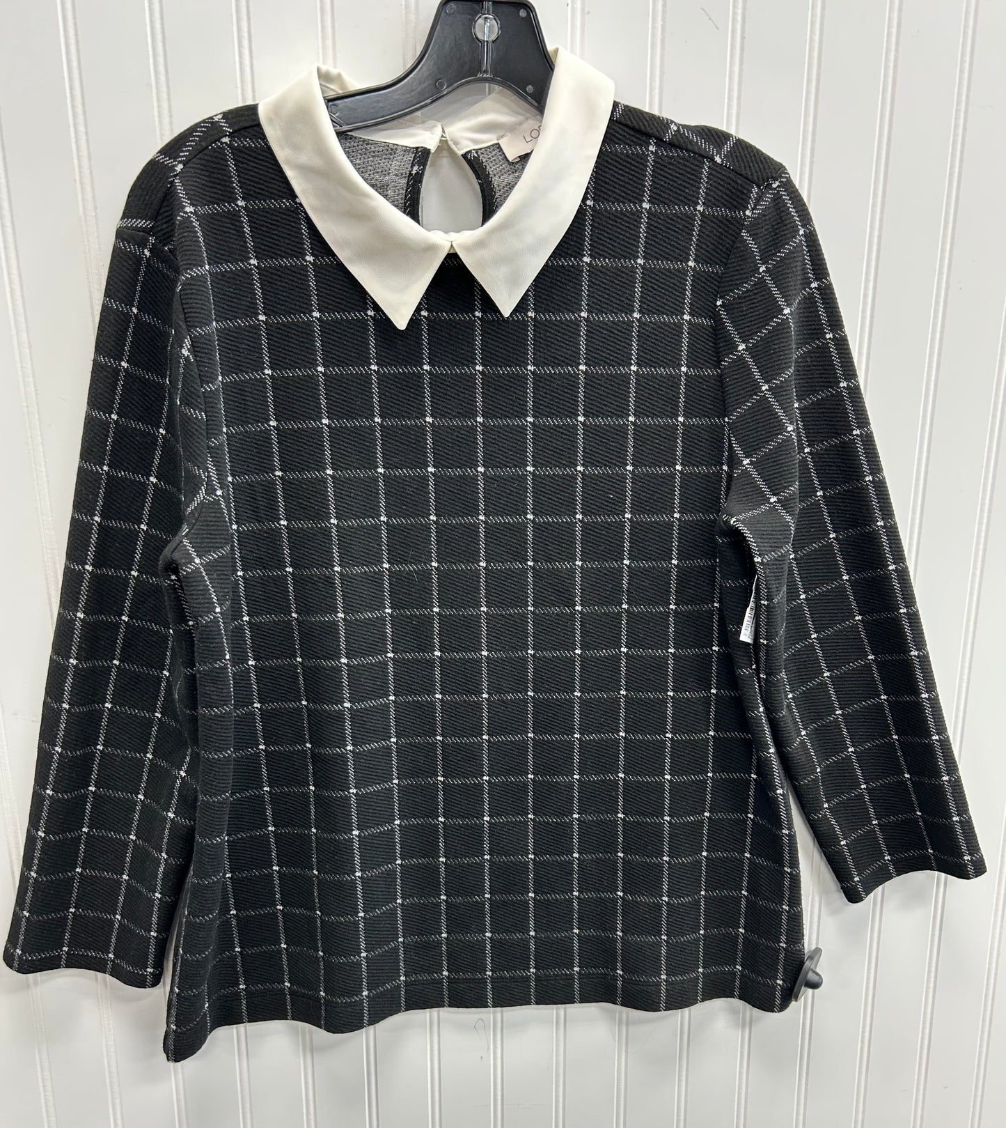 Top Ls By Loft In Black, Size:L