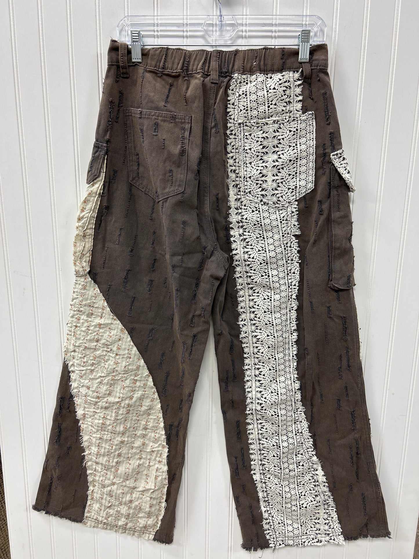 Pants Cargo & Utility By Pol In Brown, Size:M