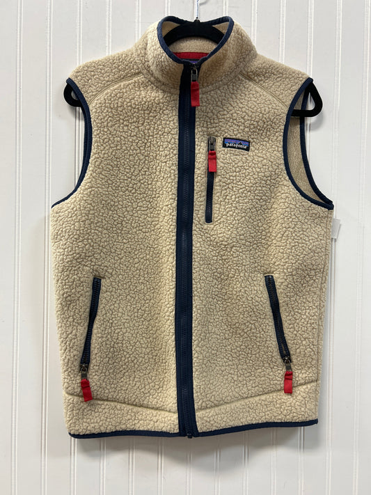 Vest Faux Fur & Sherpa By Patagonia In Cream, Size:M