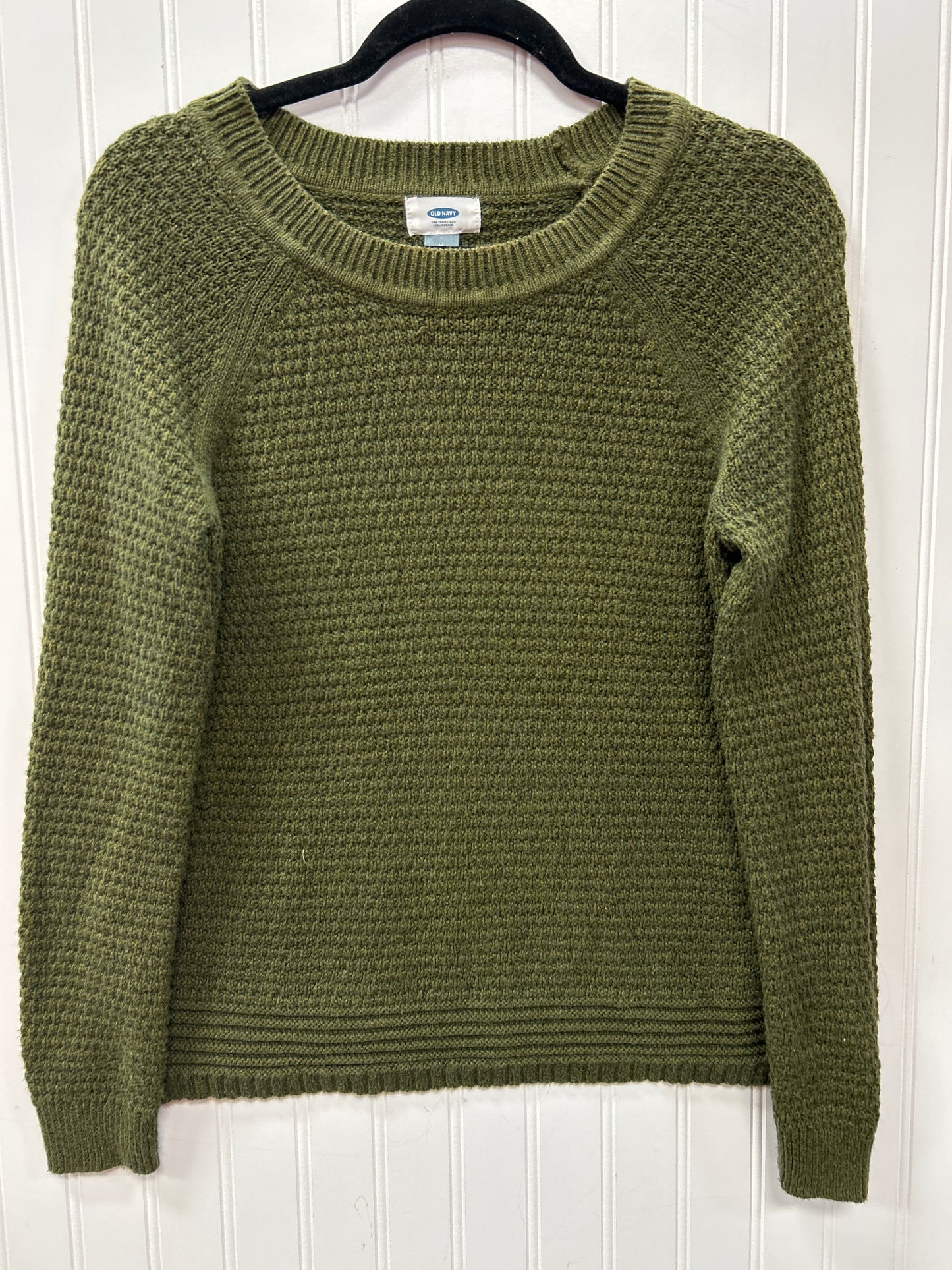 Sweater By Old Navy In Green, Size:M