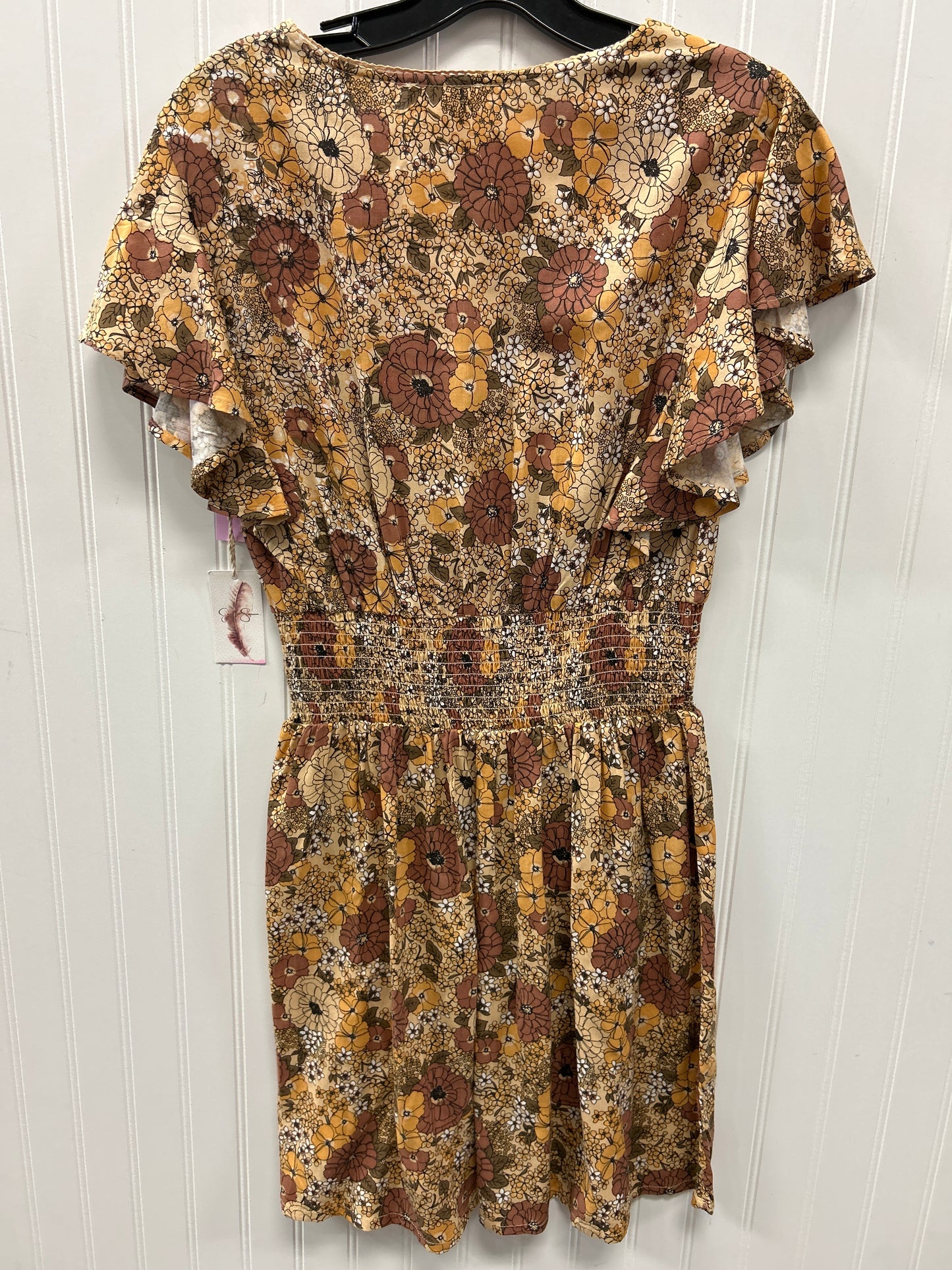 Dress Casual Midi By Jessica Simpson In Floral Print, Size:M
