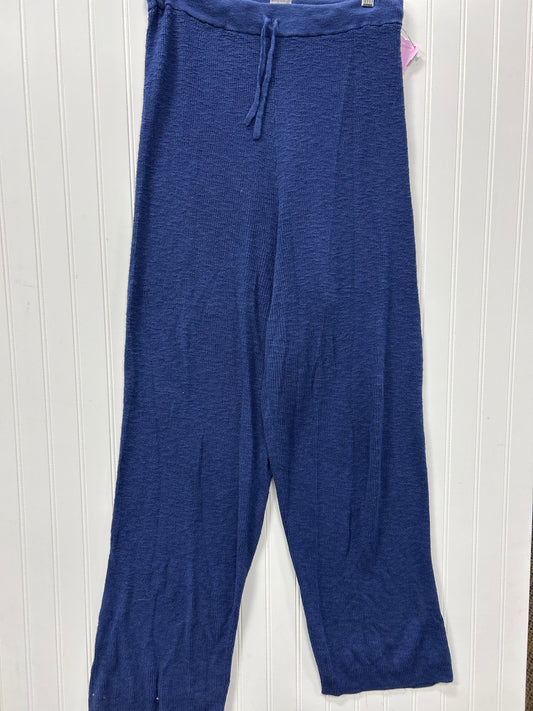 Pants Lounge By Free People In Blue, Size:Xl