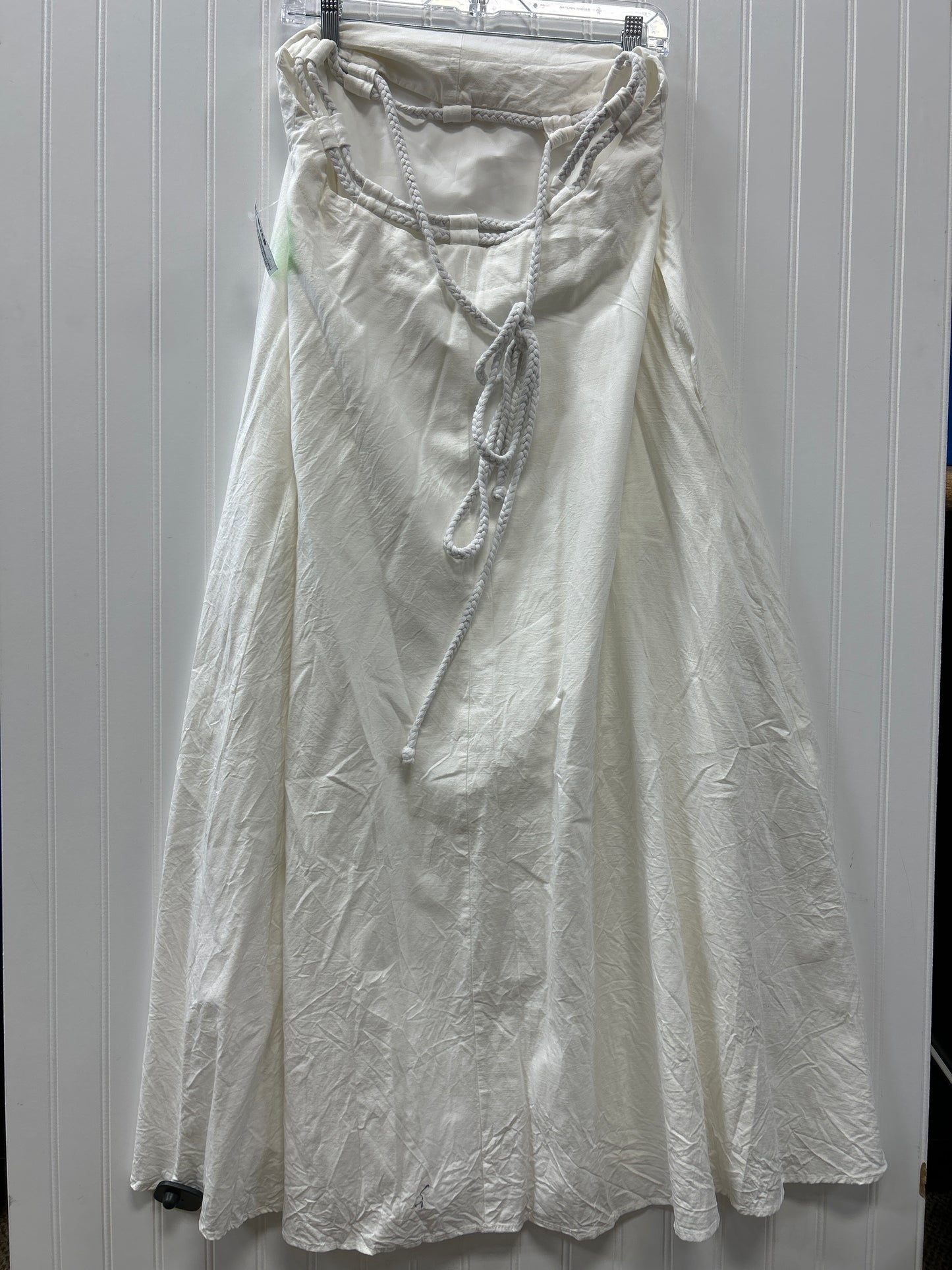 Dress Casual Maxi By Cmc In Cream, Size:M