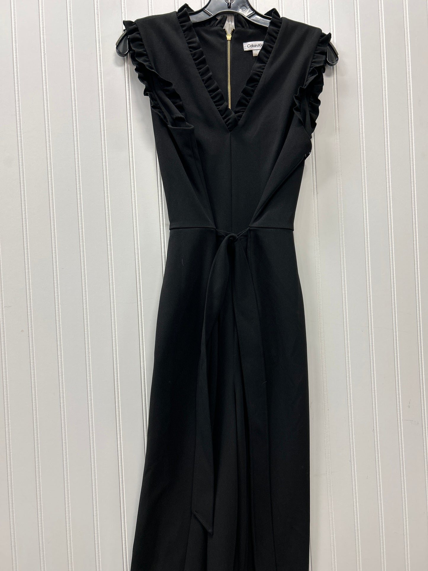 Jumpsuit By Calvin Klein In Black, Size:14