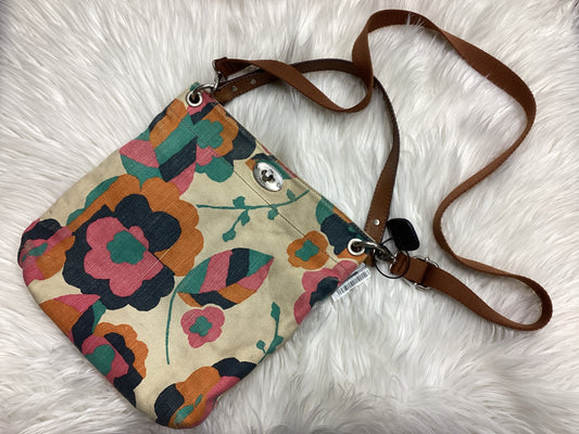 Handbag By Fossil In Cream, Size:Medium