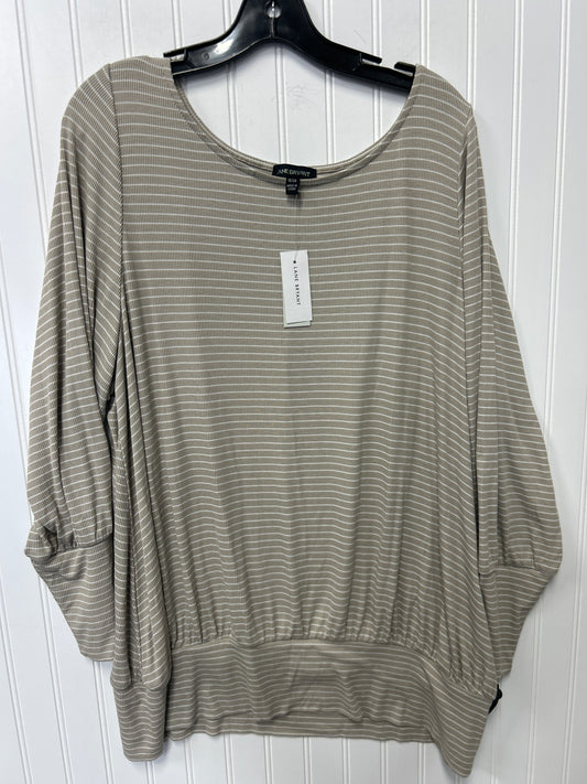 Top Ls By Lane Bryant In Cream, Size:1X