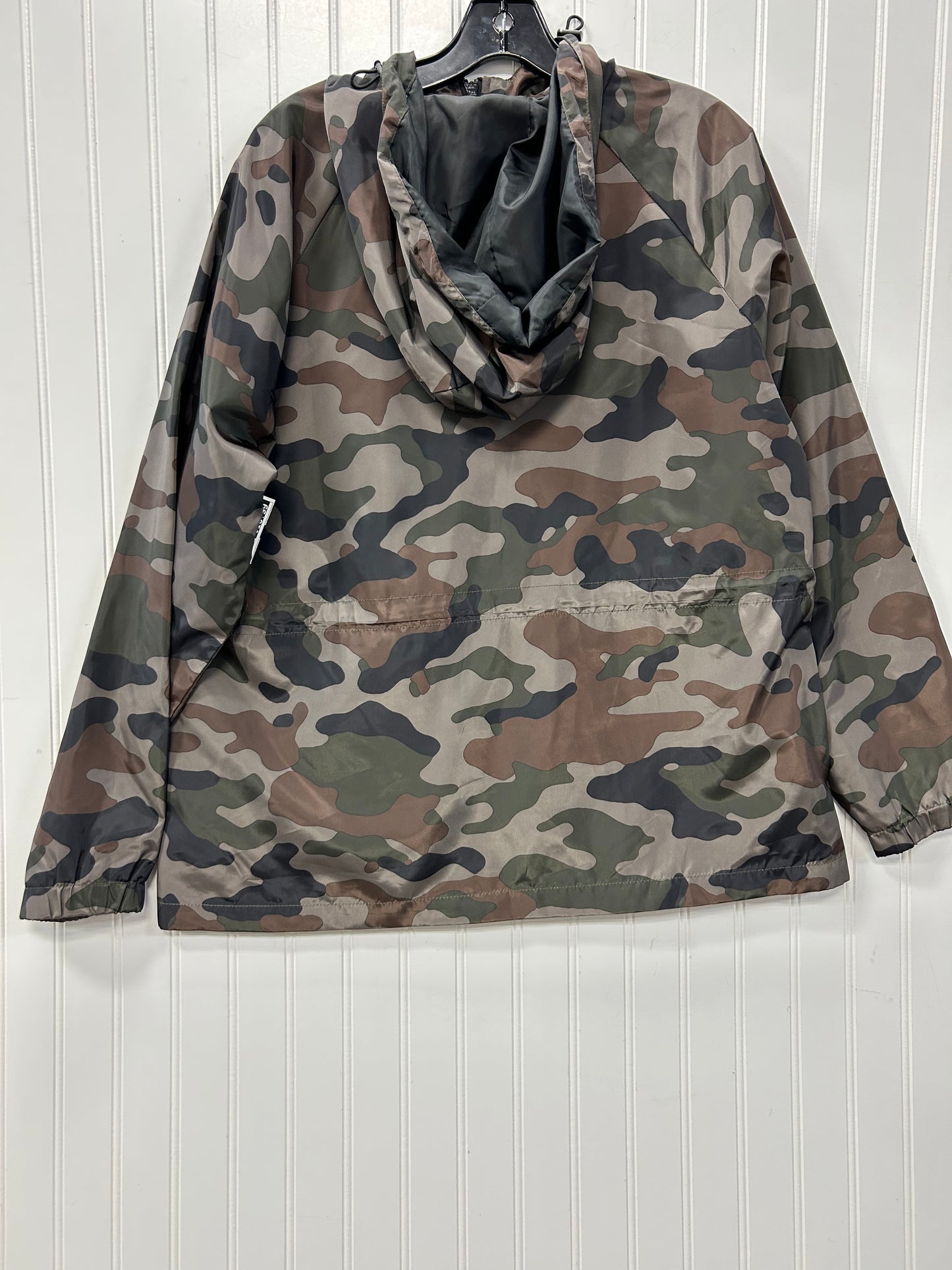 Coat Raincoat By Maurices In Camouflage Print, Size:Xl