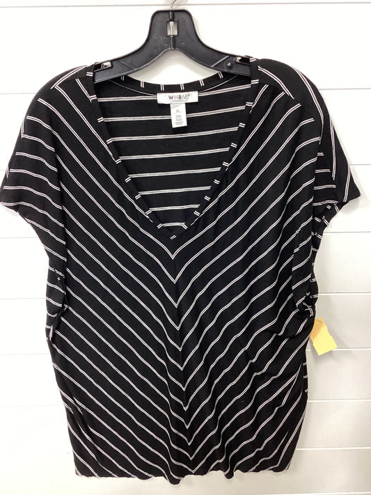 Top Ss By White House Black Market In Black, Size:Xl