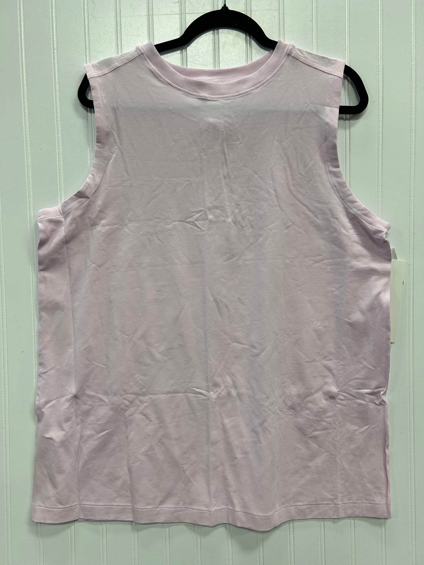 Athletic Tank Top By Lululemon In Pink, Size:Xl
