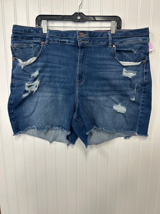 Shorts By Edgely In Blue, Size:24