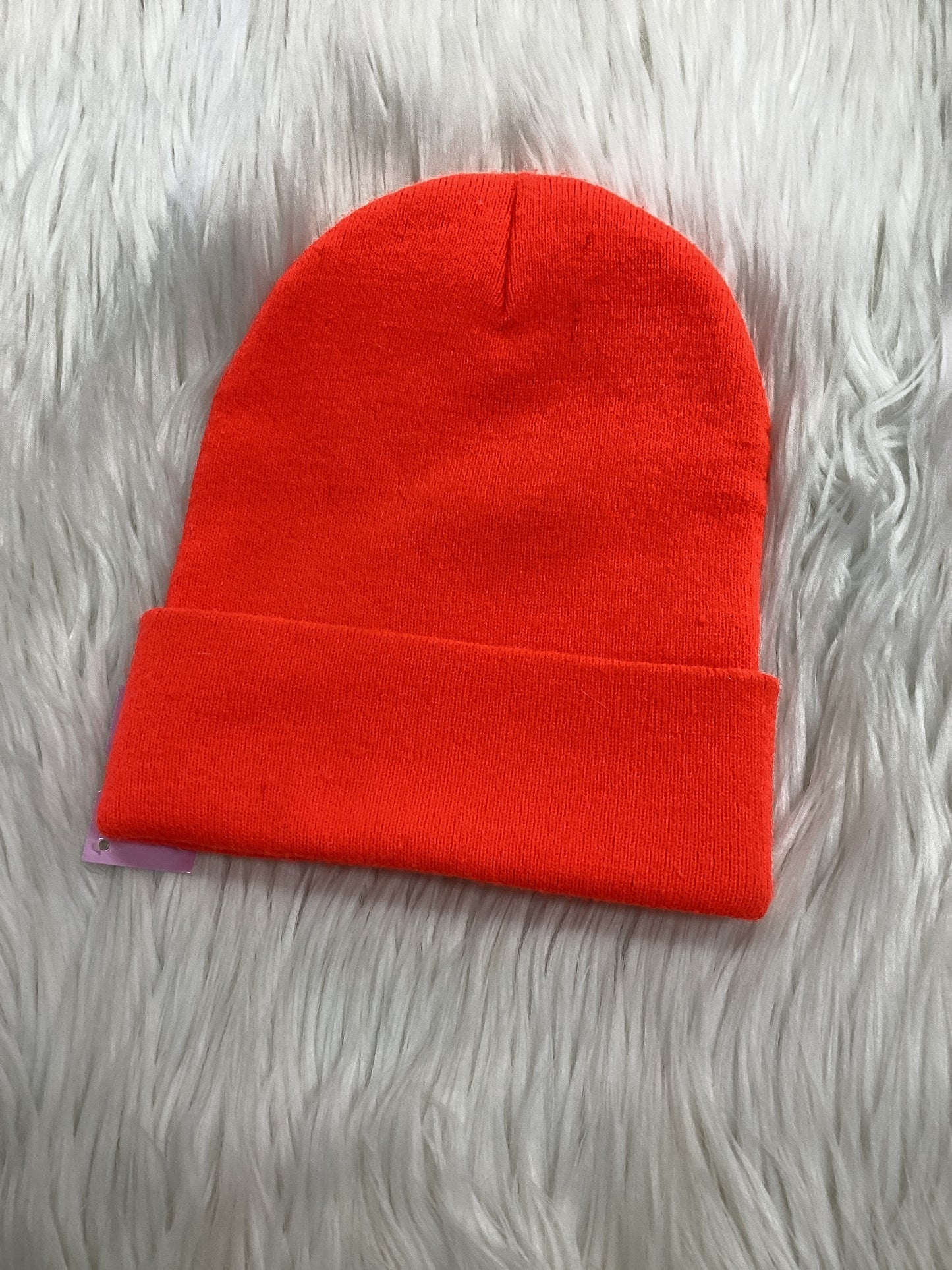 Hat Beanie By Carhartt In Orange