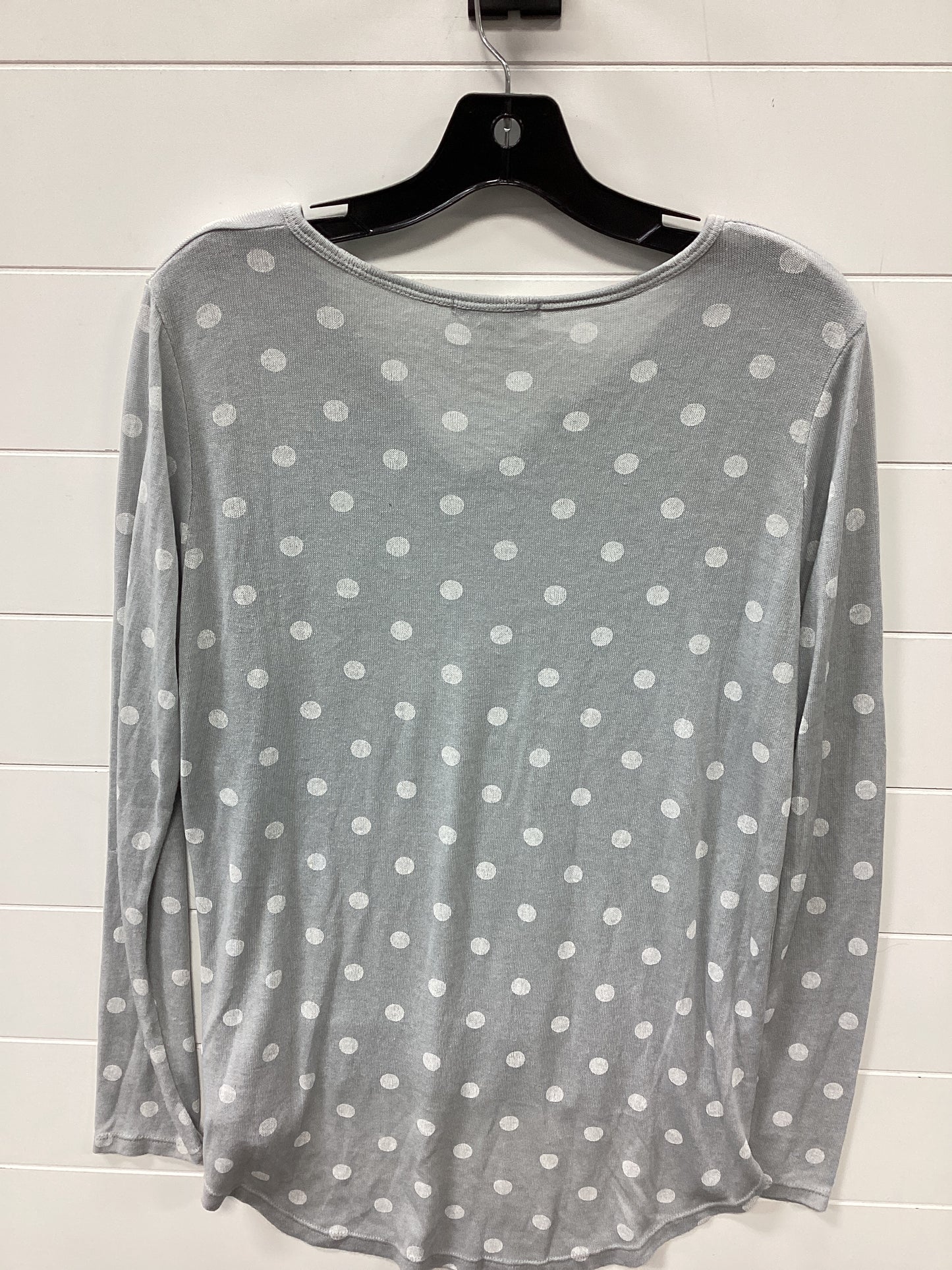Top Ls By Tempo Paris In Grey, Size:L