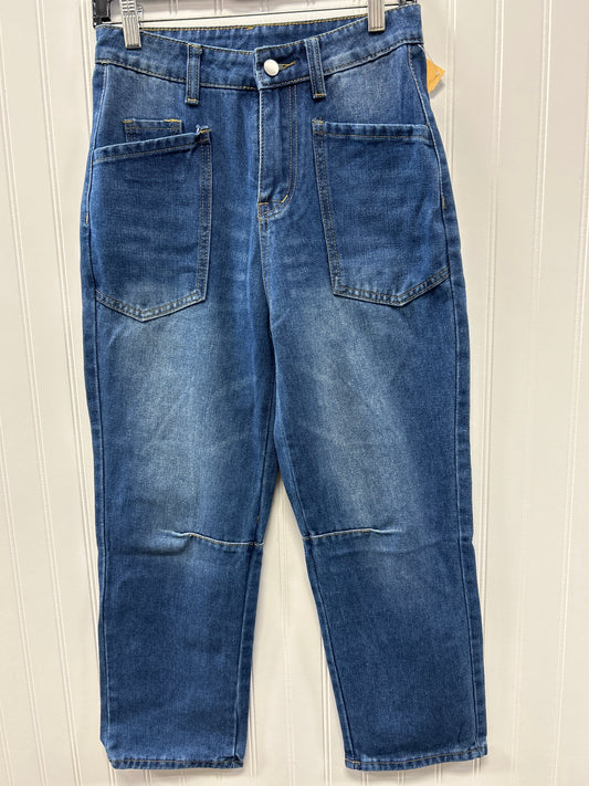 Jeans Straight By Cmc In Blue Denim, Size:6