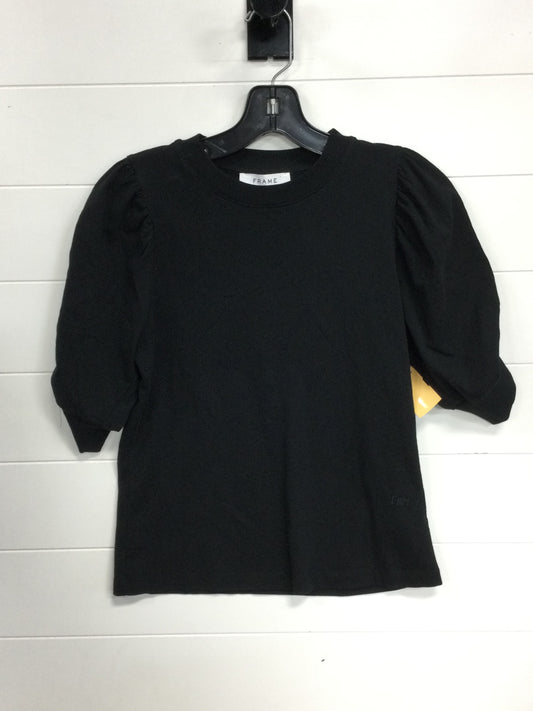 Top Ss By Frame In Black, Size:S