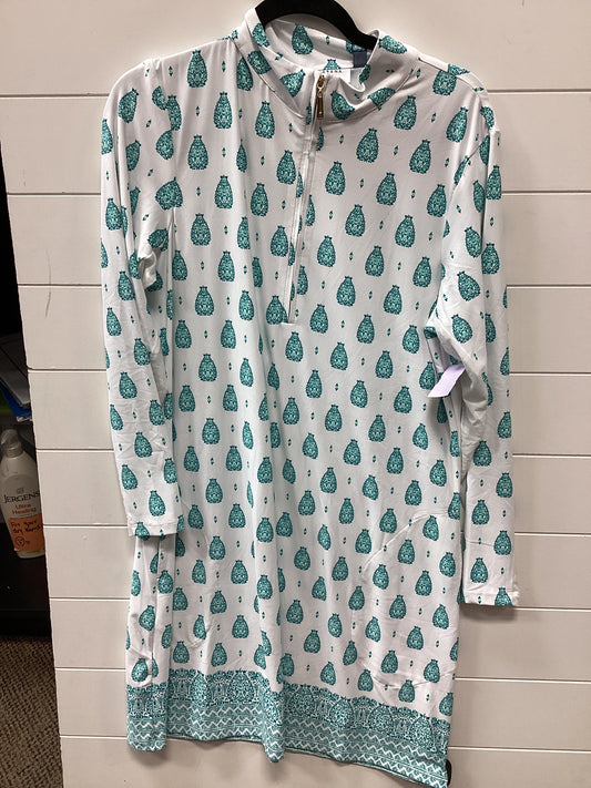 Dress Work By Talbots In White, Size:Xl