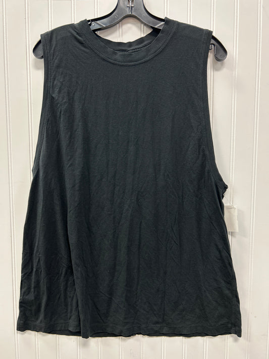 Athletic Tank Top By Lululemon In Black, Size:12