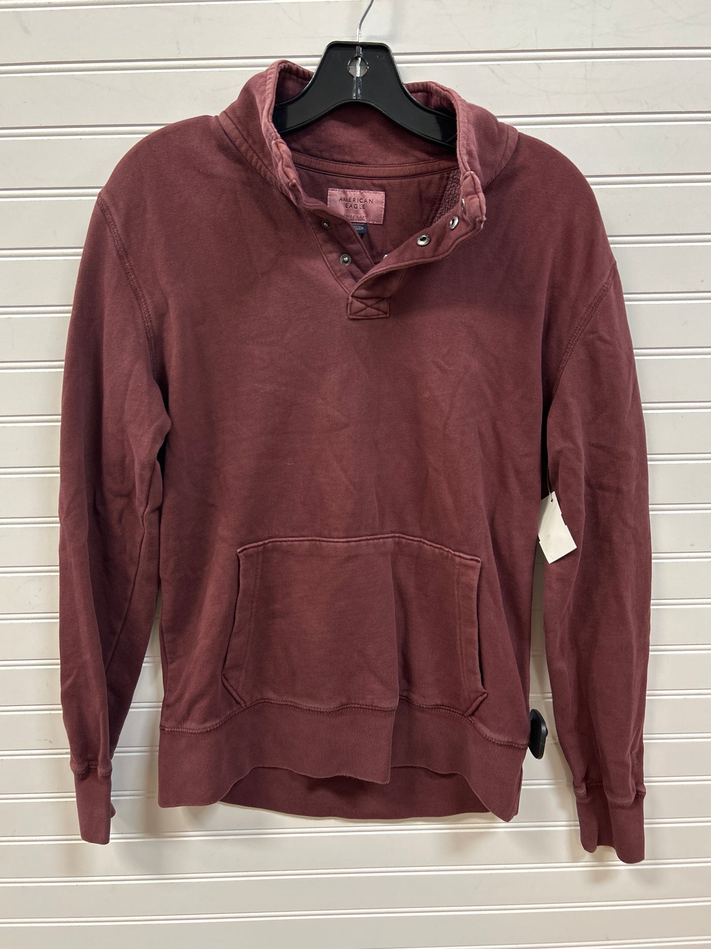 Sweatshirt Collar By American Eagle In Purple, Size:Xs
