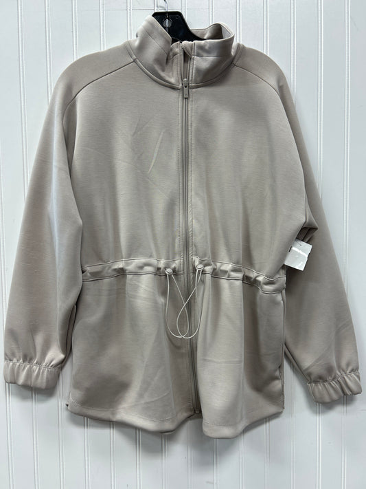 Athletic Jacket By All In Motion In Tan, Size:M