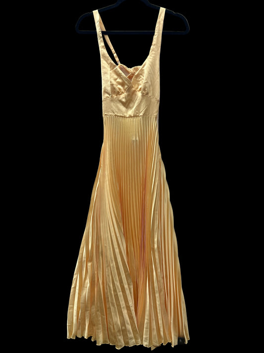 Dress Casual Maxi By Clothes Mentor In Yellow, Size:S