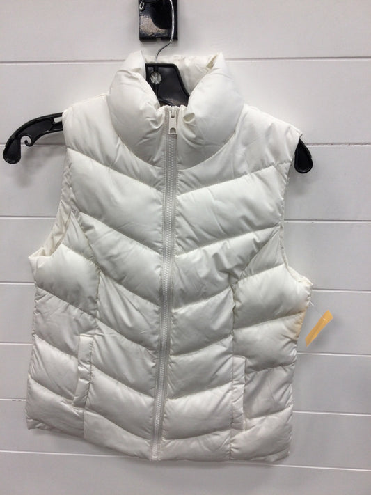 Vest Puffer & Quilted By Cole-Haan In White, Size:Xs