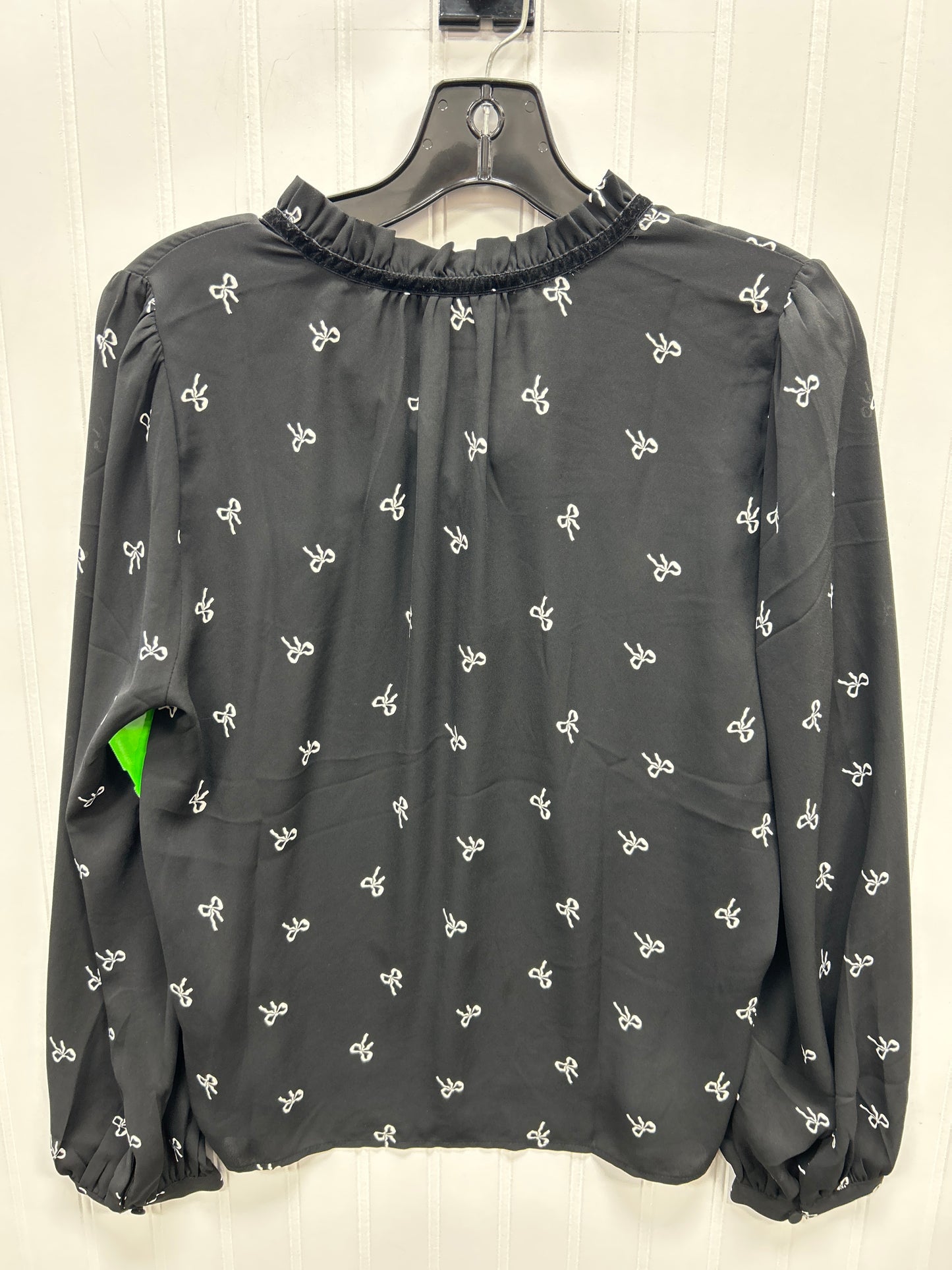 Top Ls By J. Crew In Black, Size:M