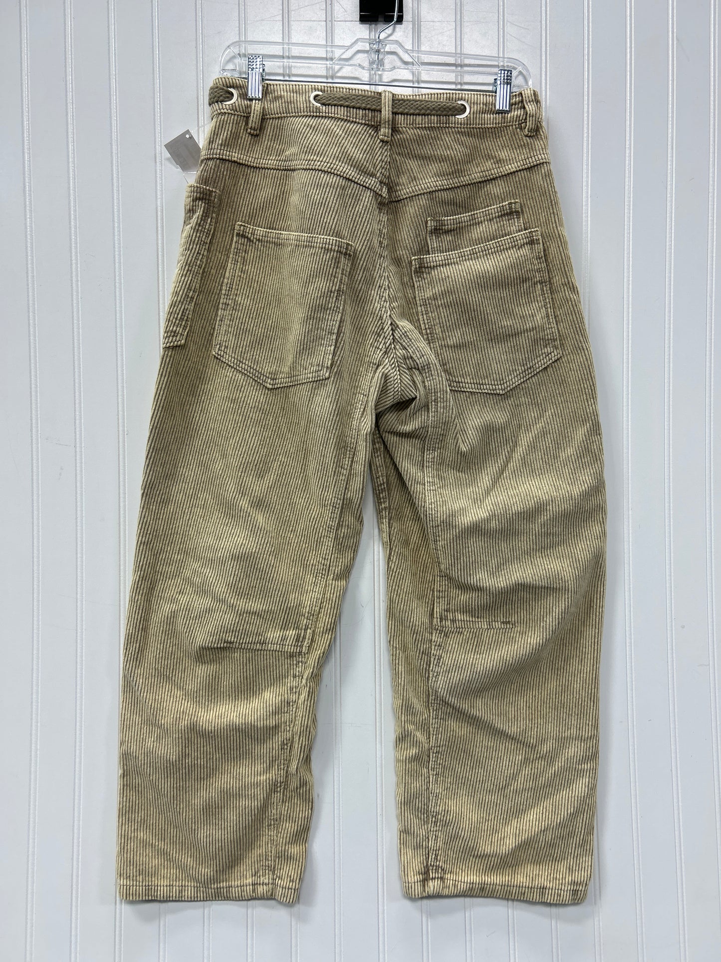 Pants Corduroy By Aaron & Amber In Tan, Size:S