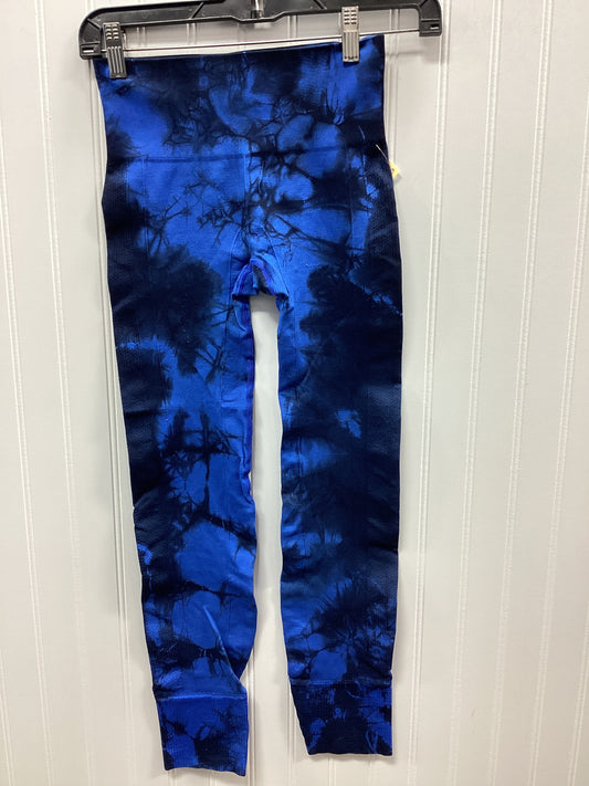 Athletic Leggings Capris By Lululemon In Blue, Size:2