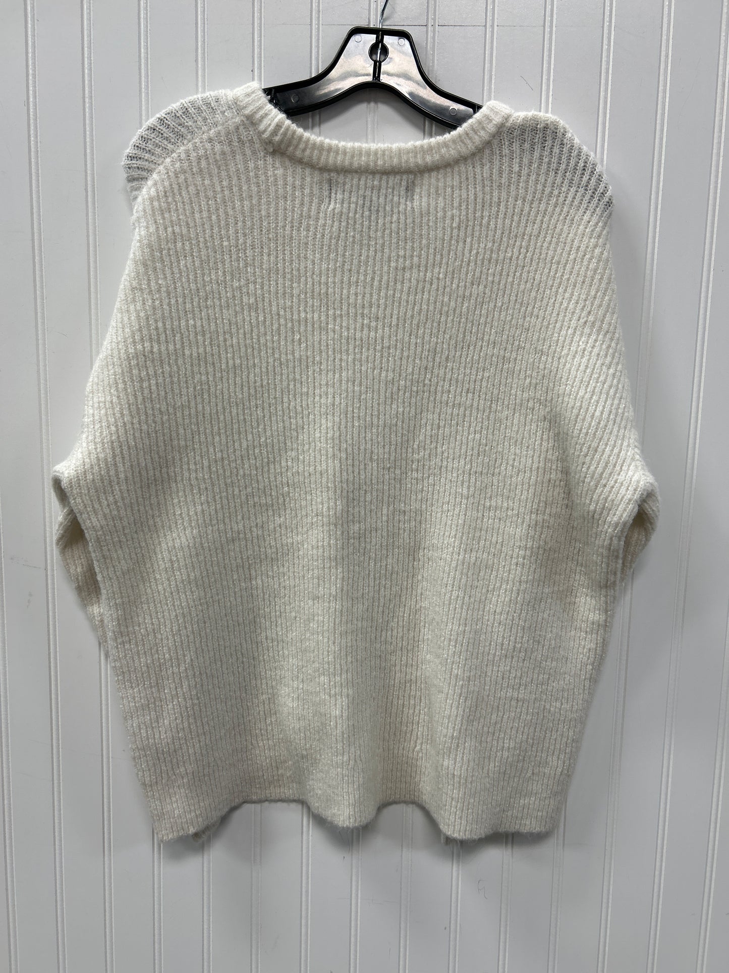 Sweater By Kendall + Kylie In White, Size:L