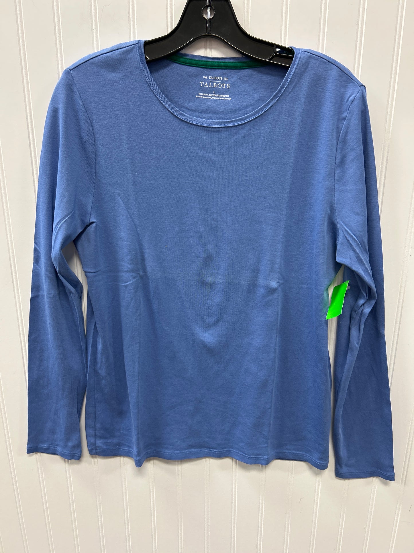 Top Ls By Talbots In Blue, Size:L