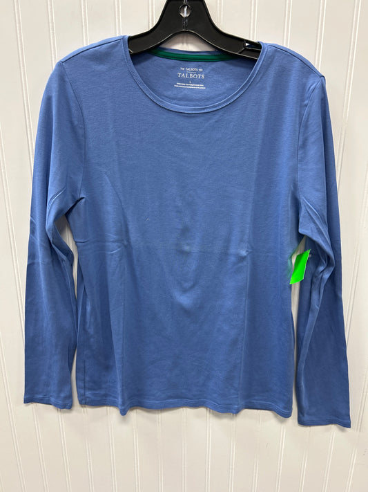Top Ls By Talbots In Blue, Size:L