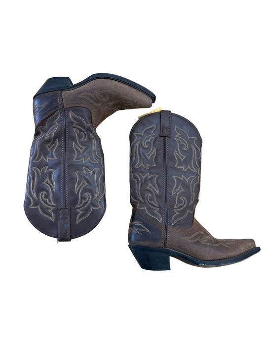 Boots Western By Laredo In Brown, Size:6.5