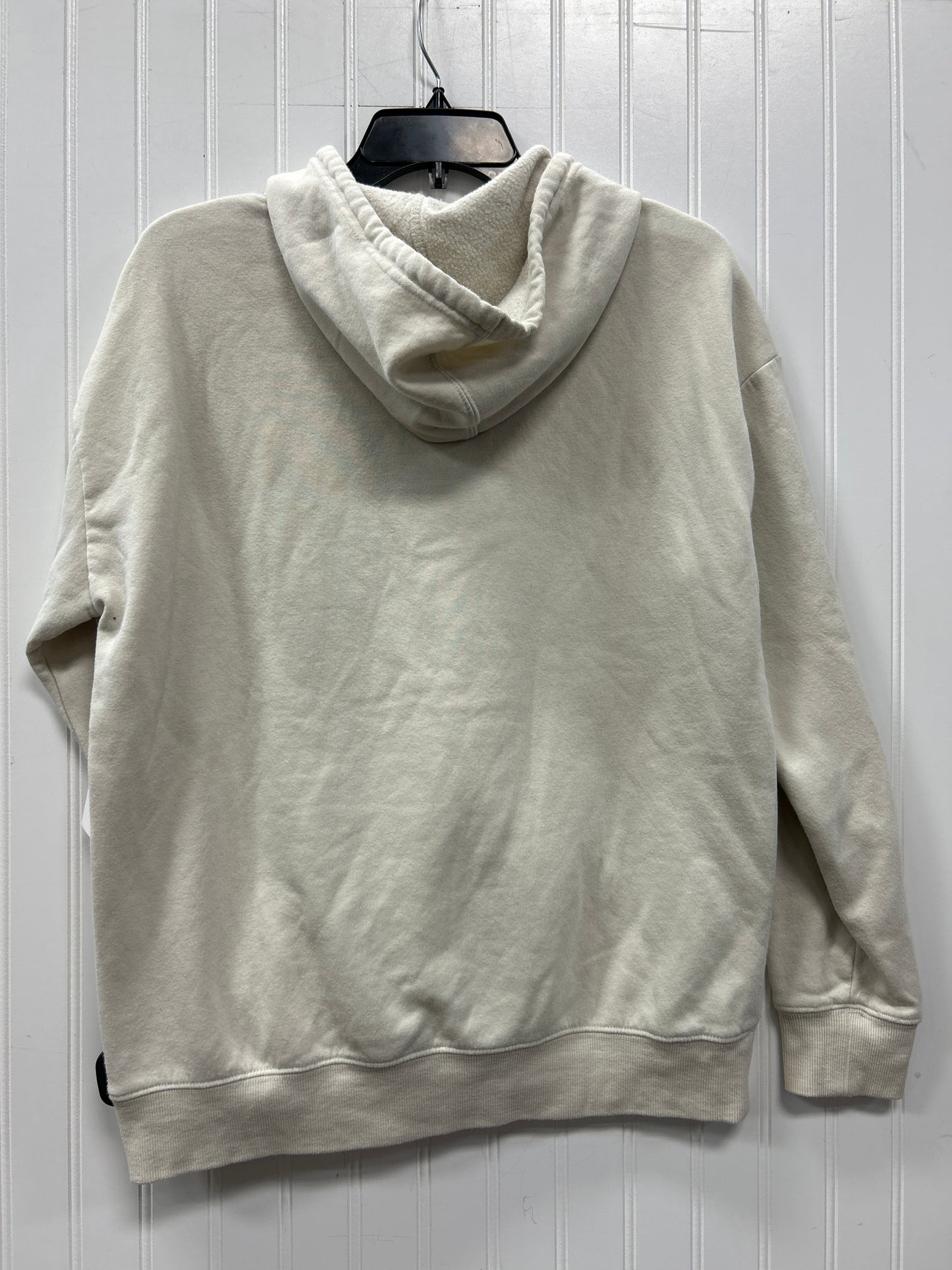 Athletic Sweatshirt Hoodie By Columbia In Cream, Size:M