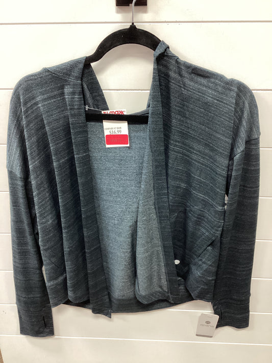 Athletic Top Ls Hoodie By Apana In Grey, Size:S