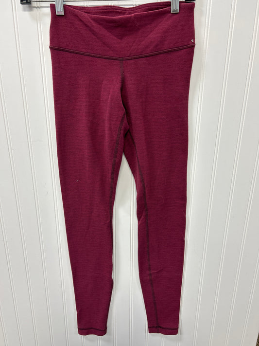 Athletic Leggings By Lululemon In Purple, Size:4